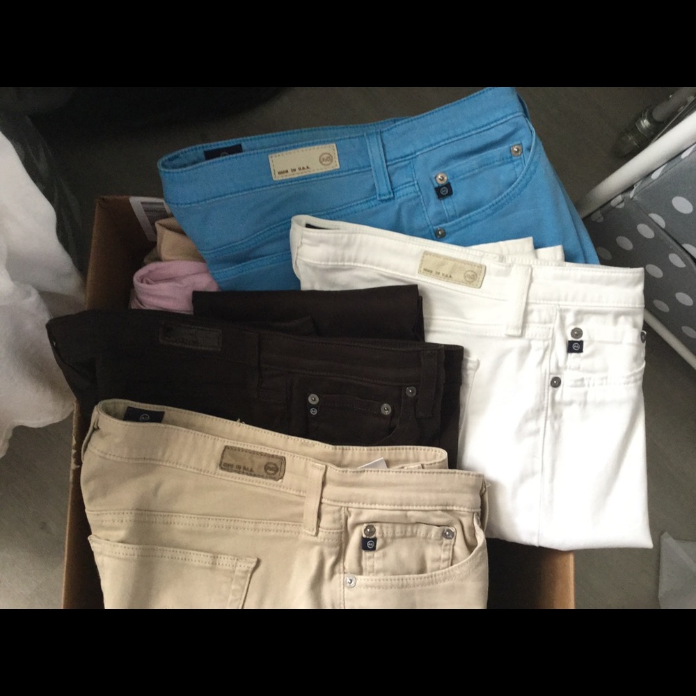 AG stilt cigarette jeans